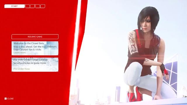 Mirrors Edge Catalyst Closed Beta смотреть онлайн