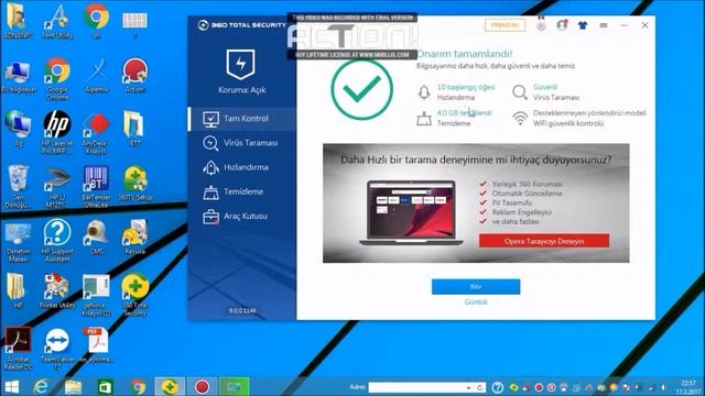 360 Total Security kurulum ve kullanımı (sesli anlatım) смотреть онлайн