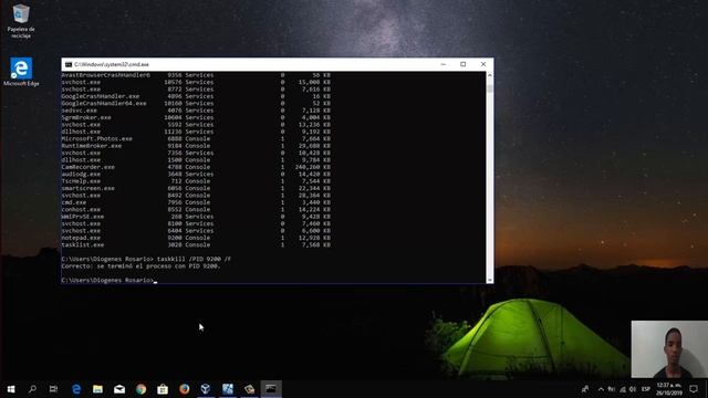 Administración De Procesos En Windows CMD смотреть онлайн