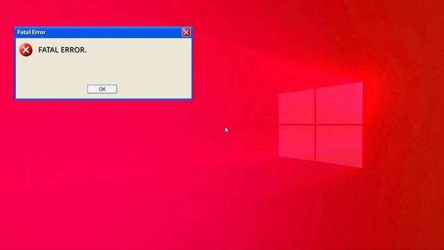 Fatal Error windows Short Animation смотреть онлайн