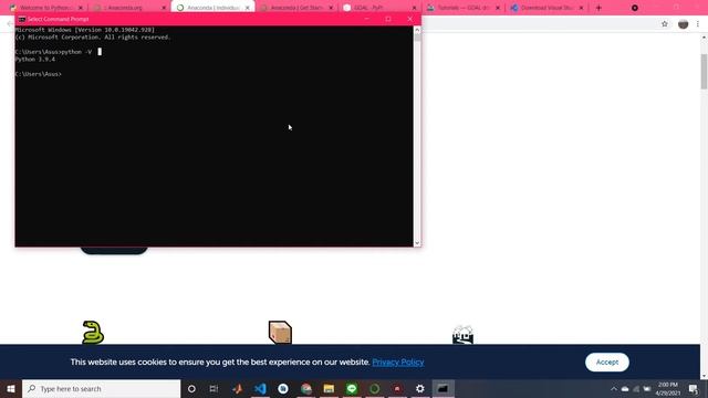 Tutorial Download & Install Python on Windows 10 and Anaconda + Install GDAL on Python_1805551156_P смотреть онлайн