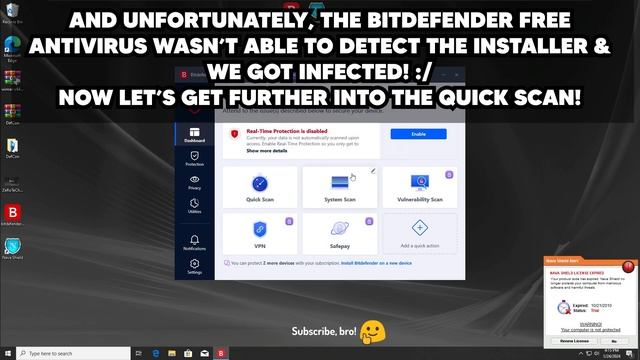 BitDefender Free Antivirus VS Navashield Virus! | Antivirus Test смотреть онлайн