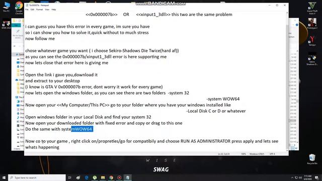 How to fix 0x000007b/xinput1_3dll on every game. смотреть онлайн