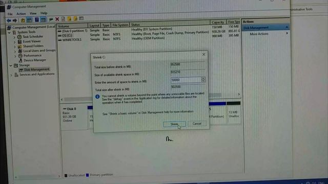 Configure Disk Management Utility In Computers (make a new drive using disk management tools) смотреть онлайн