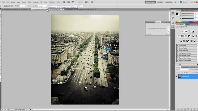 Adobe CS5 -Tilt_shift_photography_#1 смотреть онлайн