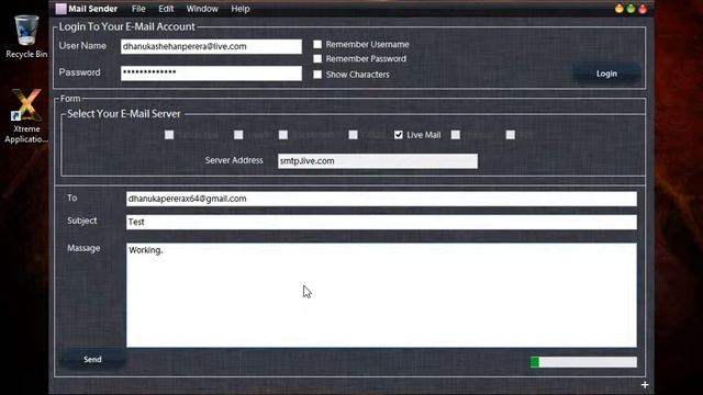 Mail Sender смотреть онлайн