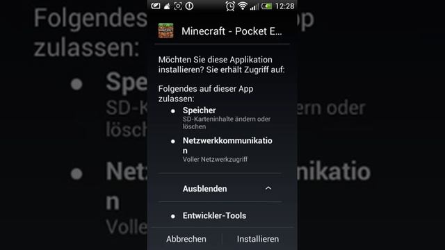 Minecraft PE CRACK (Android) смотреть онлайн