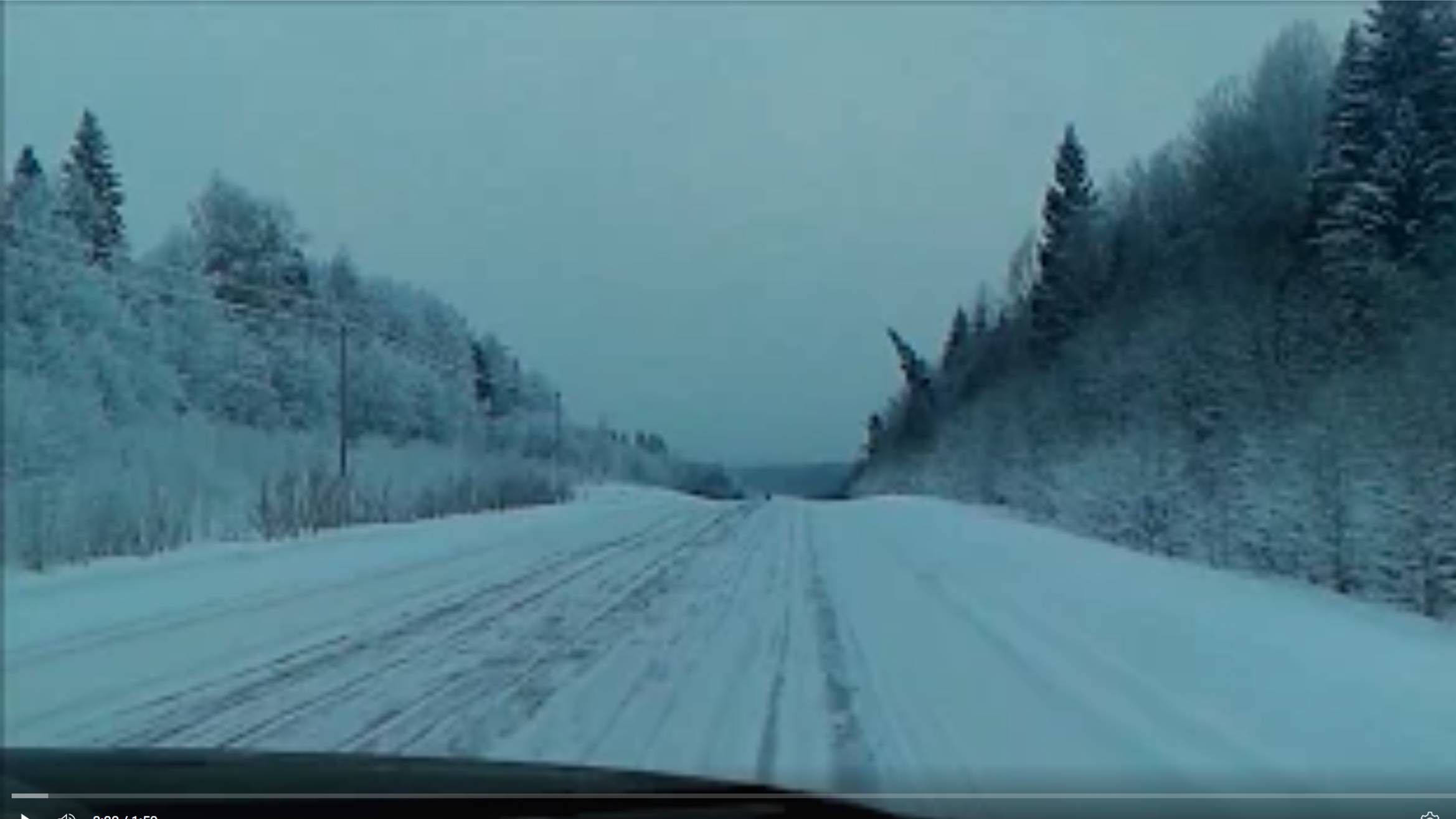 Везем сруб из бревна ручной рубки заказчику по трассе Чухлома - Кострома - Москва. смотреть онлайн