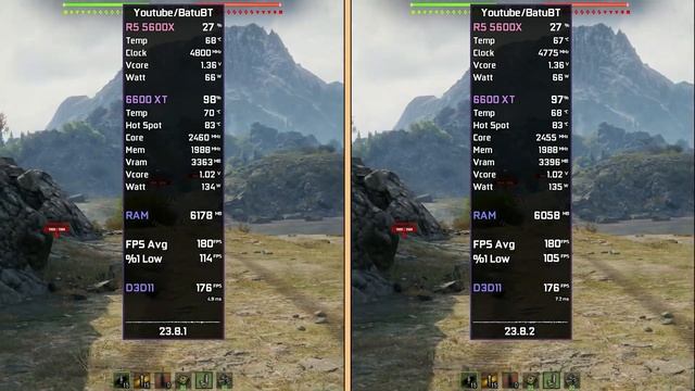 AMD RADEON DRIVERS | 23.8.1 vs 23.8.2 смотреть онлайн