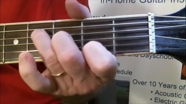 Key of D chords with chord windows and caption смотреть онлайн