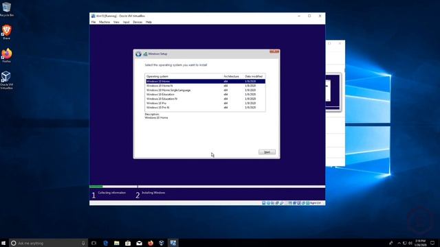 How to Install a Windows 10 on Virtual Box смотреть онлайн