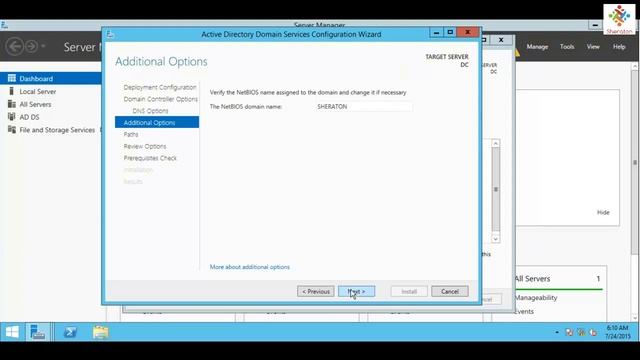 Cài đặt Domain Controller trên Windows Server 2012 R2 смотреть онлайн