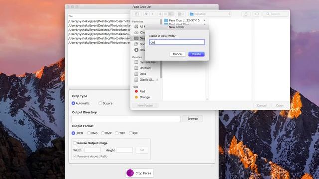 How to Crop Faces from Photos on Mac OSX for ID Cards смотреть онлайн