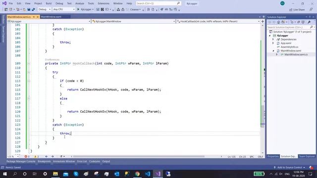 How to create a simple KeyLogger app for Windows 10 - Part 1 смотреть онлайн