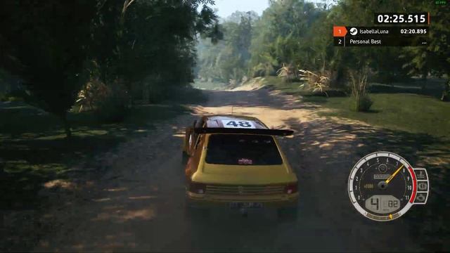 WRC 23 Rally Pacifico Batukangkung Peugeot 205 T16 4:46.361 #1 Rank смотреть онлайн