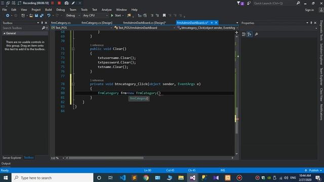 Create Simple Point Of Sales System(09) смотреть онлайн