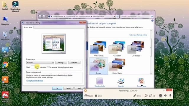 how to set screen saver on windows 7 , 8 , 10 ,11 | set screen saver смотреть онлайн