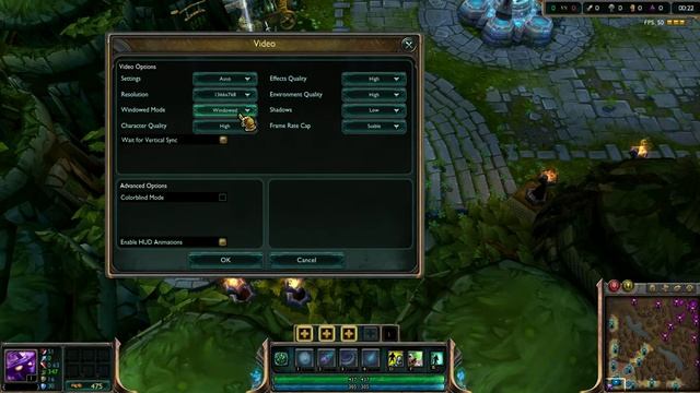 How to change your League of legends UI into Windowed mode смотреть онлайн