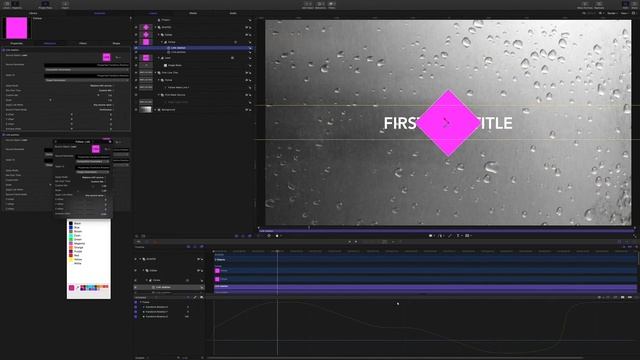 Apple Motion 5 Tutorial: AE Title Graphic Recreation No.5 смотреть онлайн