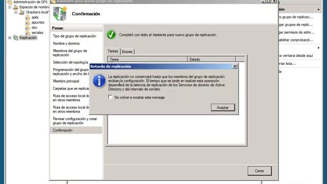 Instalación básica de DFS en Windows Server 2008 смотреть онлайн