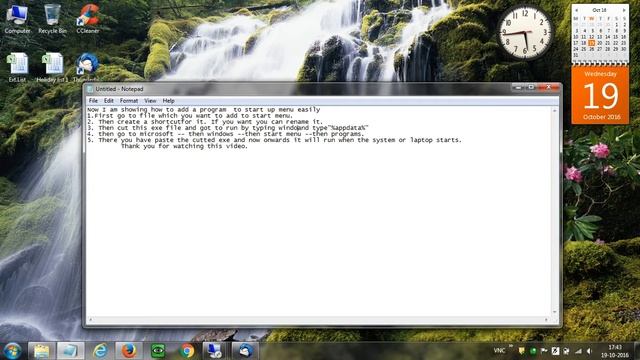 How to add a program to startup menu in c drive in windows sysytem or laptop смотреть онлайн
