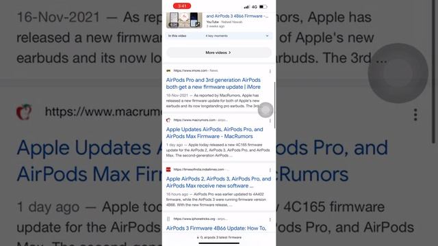 How to update AirPods 3 latest Firmware смотреть онлайн