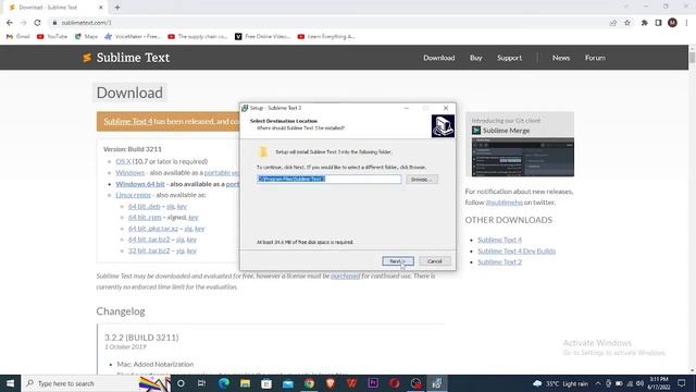 Sublime Text Install Windows 10 | Sublime Text Editor Download | Sublime Text 4 смотреть онлайн