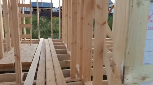 Как собрать каркас для дома барнхаус своими руками