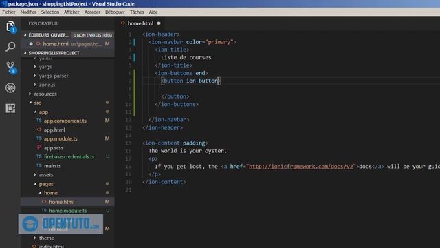 #2 - Ionic 3 et Firebase (AngularFire v5): Créer projet Firebase et la page d'ajout à firebase смотреть онлайн