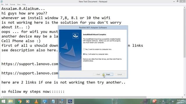 wireless driver for window 7,8,8.1,10 if wifi is not working just follow смотреть онлайн