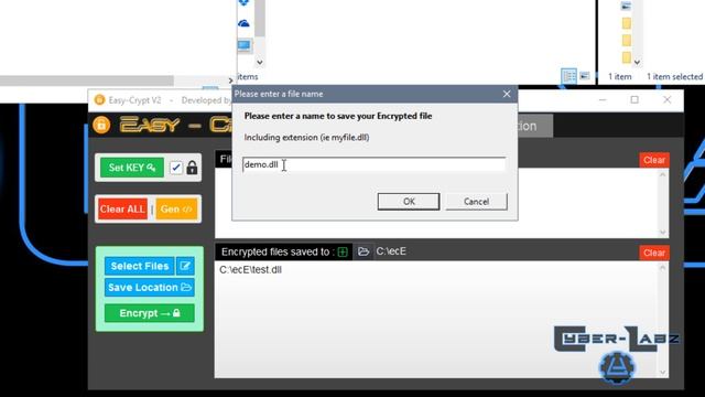 Easy Crypt V2 - Encryption Demo - [Single file, Multiple files, Pasted Code] смотреть онлайн