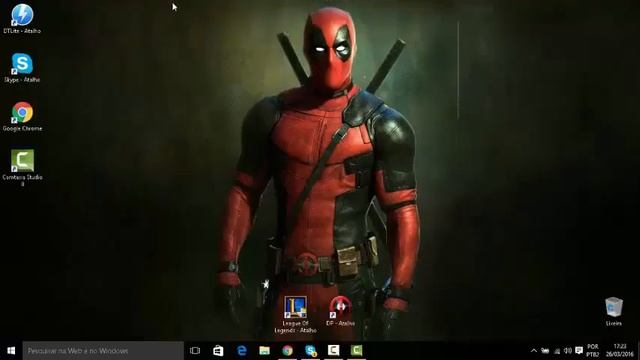 Como Tirar a Barra de Ferramenda de Pesquisa do windows10 смотреть онлайн