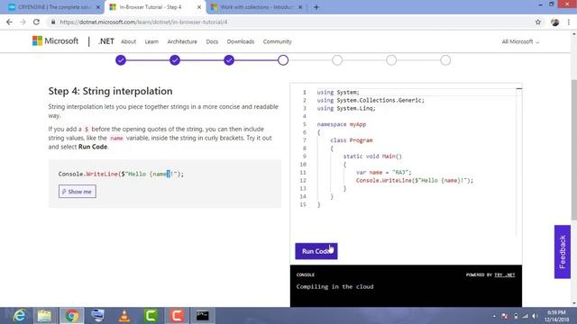 Microsoft dot net (DESKTOP) смотреть онлайн