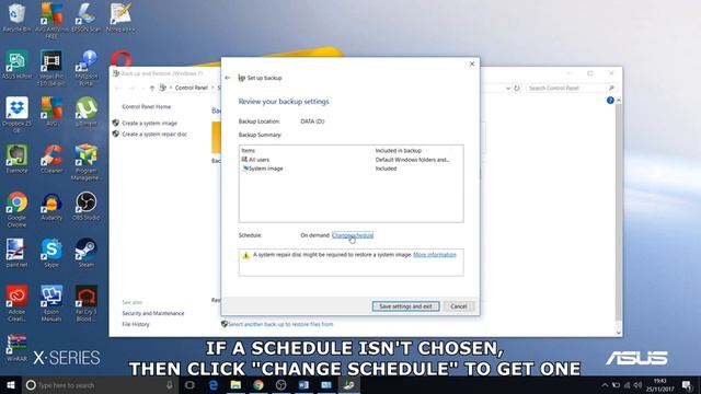 How to Make a Backup of the System using Windows 7 Backup Utility смотреть онлайн