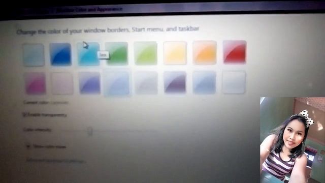 9 how to change colour window border & task bar смотреть онлайн