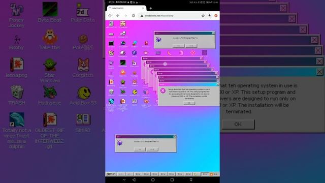 Windows 93 crazy error смотреть онлайн