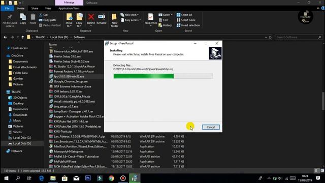 Cara Instal Free Pascal Mudah dan Cepat di Windows - 2019 | Free Download смотреть онлайн