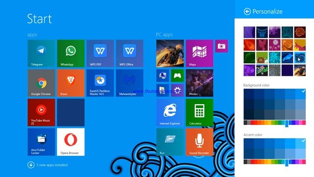 how to change start screen background in windows 8.1pro смотреть онлайн