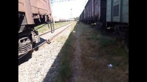 Сцепка вагонов, спуск вагонов с горки