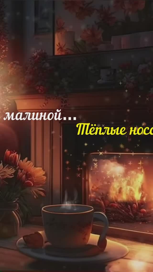 Осень...Вечер... Чай с малиной... смотреть онлайн