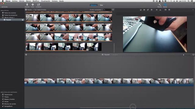 Fluidez TimeLine iMovie 10 en Hackintosh OSX Mavericks 10.9.1 смотреть онлайн