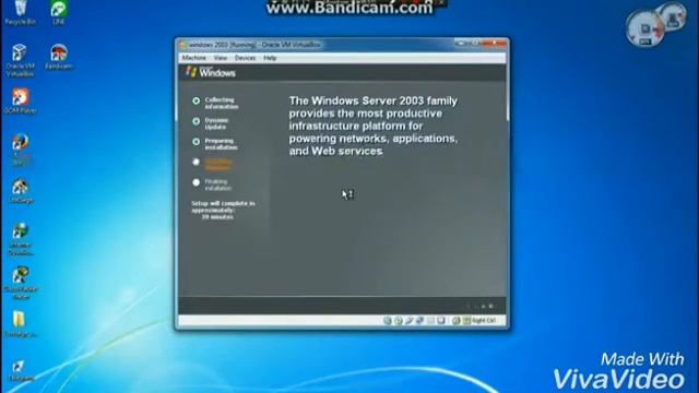 Tutorial Menginstal Windows Server 2003 di Virtual box смотреть онлайн