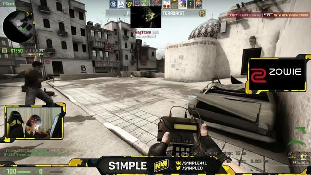 Navi S1mple vs EnvyUS ApEx - CS:GO FPL [DUST 2] - S1mple stream смотреть онлайн