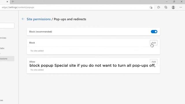 How to Block Pop-ups in Microsoft Edge Browser смотреть онлайн