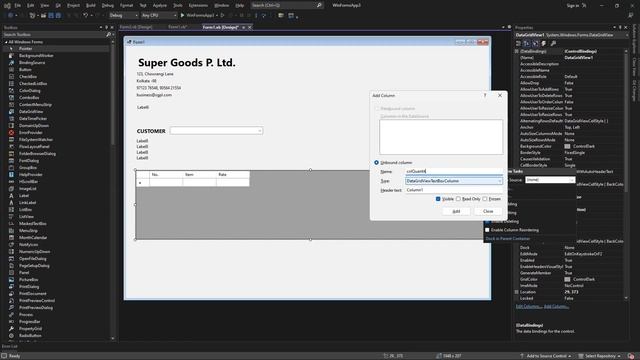 Develop Invoice App in Visual Studio.NET Windows 11 Hindi смотреть онлайн
