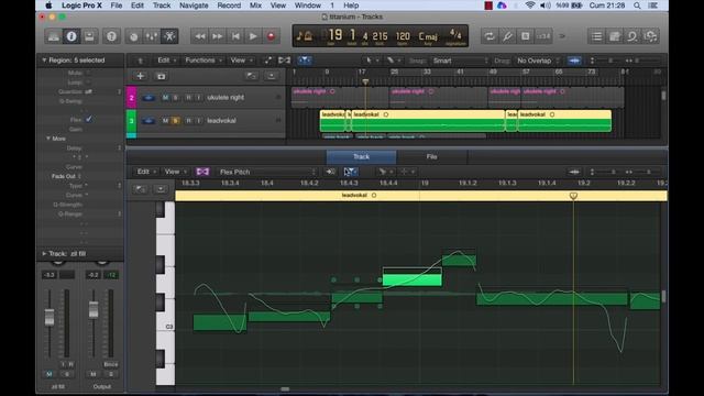 Logic Pro X Kursları Ders 29 (Flex Pitch) смотреть онлайн