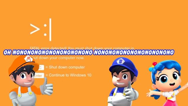 True and SMG4 Got Windows 10 Kill Screen (ft. me) Bouns: Update Windows BSOD смотреть онлайн