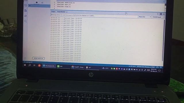 Arduino ESP32S2 Board Real Time Thailand Time and Updating NTP server after every minute смотреть онлайн