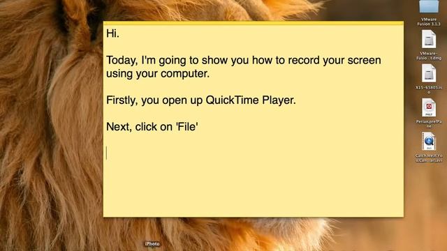 How to record your screen using QuickTime Player смотреть онлайн
