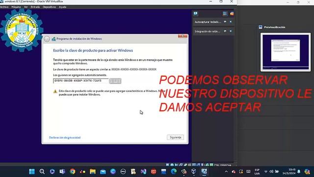 video de instalar windows 8 1 por medio de la aplicacion virtualbox смотреть онлайн